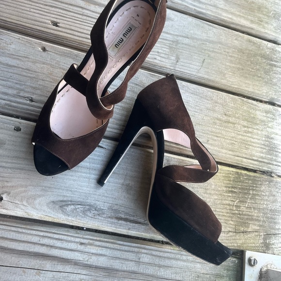 Miu miu platform sandals - Picture 4 of 5